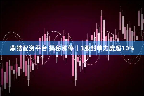 鼎皓配资平台 揭秘涨停丨3股封单力度超10%
